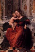 unknow artist Virgin and Child. Spain oil painting artist
